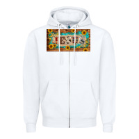 White jesus western patterns license plate template Zipper Hoodie - BarkalooDesign