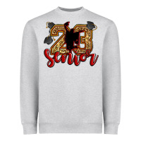 Heather Grey senior 2023 Heavyweight Sweatshirt - Zillion Design Studio