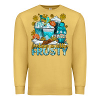 Antique Gold feeling a little frosty coffee cups Premium Sweatshirt - NancyCooperArtShop