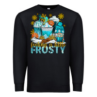 Black feeling a little frosty coffee cups Premium Sweatshirt - NancyCooperArtShop