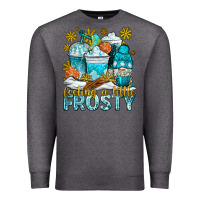 Charcoal Heather feeling a little frosty coffee cups Premium Sweatshirt - NancyCooperArtShop