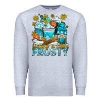 Heather Grey feeling a little frosty coffee cups Premium Sweatshirt - NancyCooperArtShop