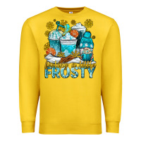 Lemon feeling a little frosty coffee cups Premium Sweatshirt - NancyCooperArtShop