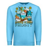 Ocean Blue feeling a little frosty coffee cups Premium Sweatshirt - NancyCooperArtShop