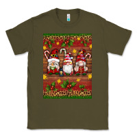 Army Green christmas gnomes Classic Tee - Artiststas