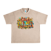 French Oak girl mama Urban Heavy Tee - RacoonDesign