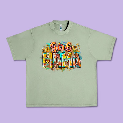 Girl Mama Urban Heavy Tee Designed By Racoondesign