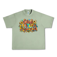 Oil Green girl mama Urban Heavy Tee - RacoonDesign