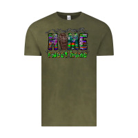 Vintage Olive home sweet home Vintage Tee - CowhideDigitalArt