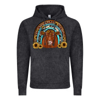 Vintage Arctic red angus rainbow Vintage Hoodie - JahusDesignShop