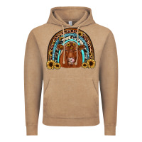 Vintage Coffee red angus rainbow Vintage Hoodie - JahusDesignShop