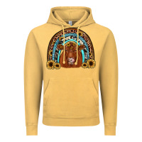 Vintage Mustard red angus rainbow Vintage Hoodie - JahusDesignShop