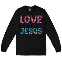 Black love like jesus Long Sleeve Tee - JahusDesignShop