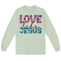 Matcha love like jesus Long Sleeve Tee - JahusDesignShop