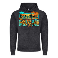Vintage Black basketball mini with leopard Vintage Hoodie - Zillion Design Studio