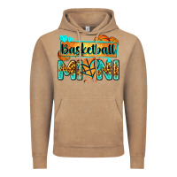 Vintage Coffee basketball mini with leopard Vintage Hoodie - Zillion Design Studio