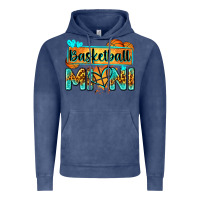 Vintage Denim basketball mini with leopard Vintage Hoodie - Zillion Design Studio