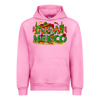 Fuchsia Pink New Mexico Urban Hoodie - texasbilliewilder