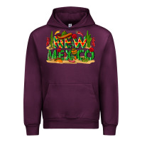 Mauve Wine New Mexico Urban Hoodie - texasbilliewilder