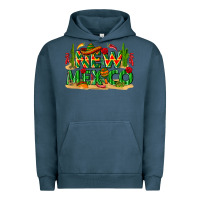 Pigment Midnight Navy New Mexico Urban Hoodie - texasbilliewilder