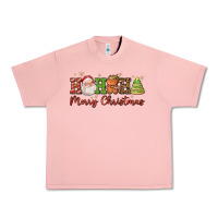 Salmon hohoho merry christmas santa coffee cup tree cooki Urban Heavy Tee - FaDigitalArtStudio