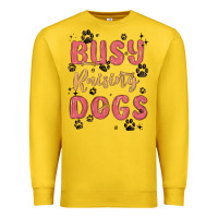 Lemon busy raising dogs Premium Sweatshirt - MaliasSmallBusiness