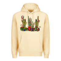 Pina Colada Christmas Cactus Premium Hoodie - LillyAllenDesigns