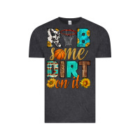 Vintage Black rub some dirt on it basketball Vintage Tee - HRA Design Shop