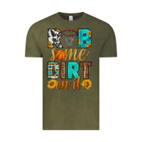 Vintage Olive rub some dirt on it basketball Vintage Tee - HRA Design Shop