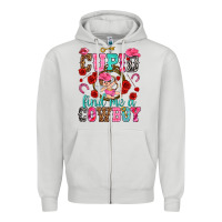 Cupid Find Me A Cowboy Zipper Hoodie | Teevron