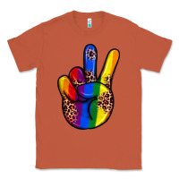 Copper pride leopard peace hand Classic Tee - JahusDesignShop