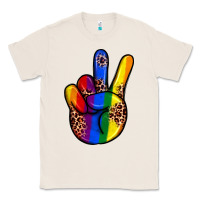 Natural pride leopard peace hand Classic Tee - JahusDesignShop