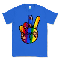 True Royal pride leopard peace hand Classic Tee - JahusDesignShop