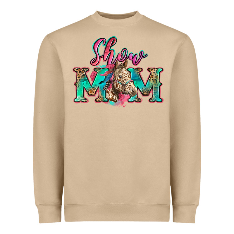 Show Mom Horse Heavyweight Sweatshirt by Zillion Design Studio | Teevron
