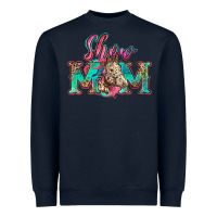 Navy show mom horse Heavyweight Sweatshirt - Zillion Design Studio
