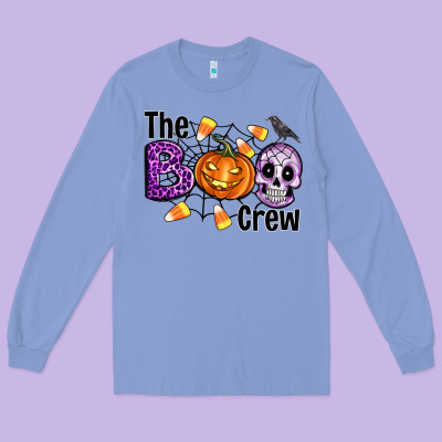 Boo Halloween Long Sleeve Tee Designed By Artiststas