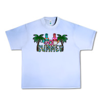 Grape Ice summer Urban Heavy Tee - CowhideDigitalArt