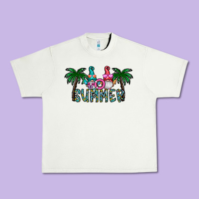 Summer Urban Heavy Tee Designed By Cowhidedigitalart