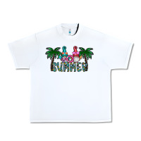 White summer Urban Heavy Tee - CowhideDigitalArt