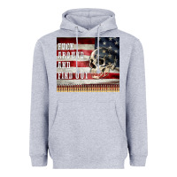 Heather Grey fuck around and find out Heavyweight Hoodie - MaliasSmallBusiness
