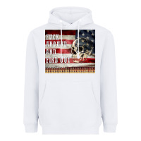 White fuck around and find out Heavyweight Hoodie - MaliasSmallBusiness