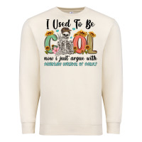 Sandshell i used to be cool now i just argue with miniature Premium Sweatshirt - MaliasSmallBusiness