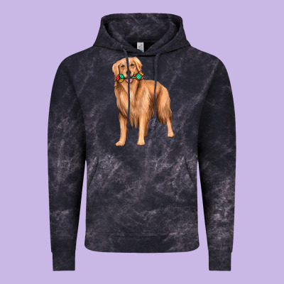 Golden Retriever With Toys Vintage Hoodie Designed By Texasbilliewilder