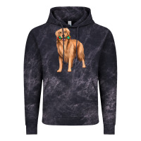 Cloud Black golden retriever with toys Vintage Hoodie - texasbilliewilder