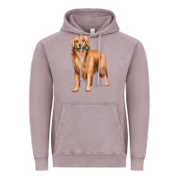 Vintage Zinc golden retriever with toys Vintage Hoodie - texasbilliewilder