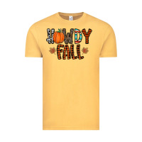 Vintage Mustard howdy fall Vintage Tee - CowhideDigitalArt