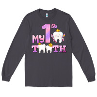 Smoke my first tooth with teeth for girls Long Sleeve Tee - AdoDesignShop