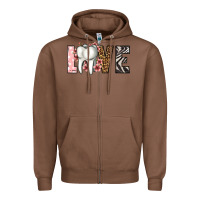 Chestnut love dentist life Zipper Hoodie - Jasminsmagicworld