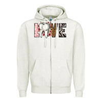 Oatmeal Heather love dentist life Zipper Hoodie - Jasminsmagicworld