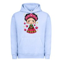 Pigment Grape Ice Mexican Girl Urban Hoodie - texasbilliewilder